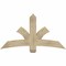 Ekena Millwork Davenport Rough Sawn Timber Gable Bracket, Douglas Fir, 60"W x 32"H x 6"D x 6"F, 13/12 Pitch GBW060X32X0606DAV00RDF - alternate 1